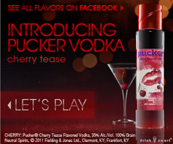 Pucker Cherry Tease Banner